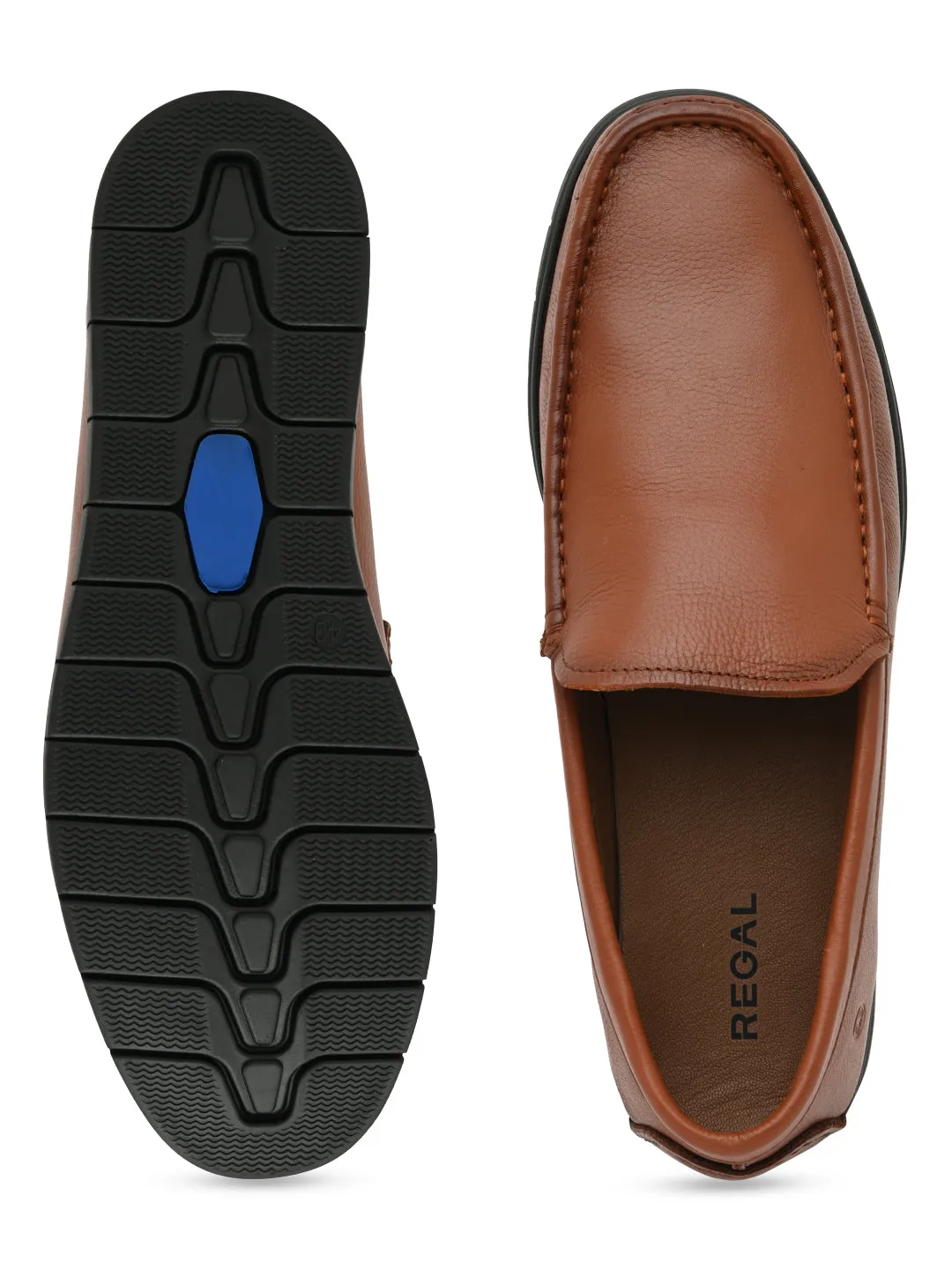 Regal Tan Men Casual Driving Loafers