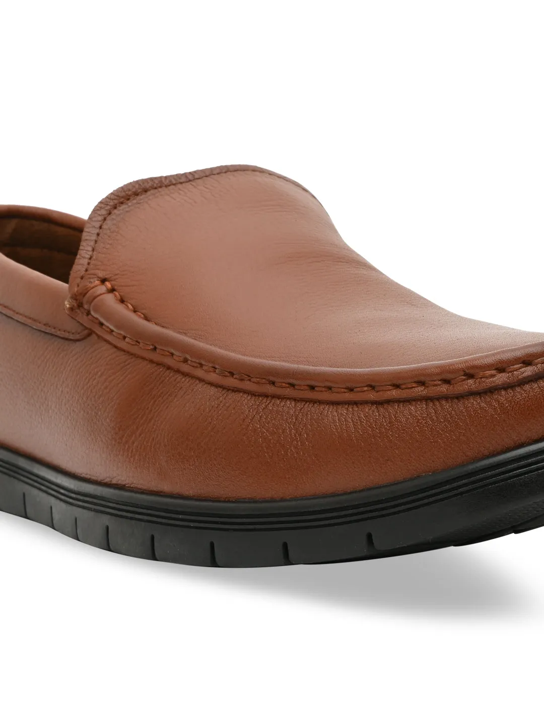 Regal Tan Men Casual Driving Loafers