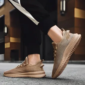 Simple and airy men's trainers