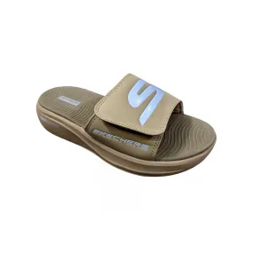 Sketch Max Cushion Slide Khaaki – Orthopedic Cloud Foam Sandals w/ Arch Support | Unisex Comfort for Home, Gym & Summer | Royal Trend