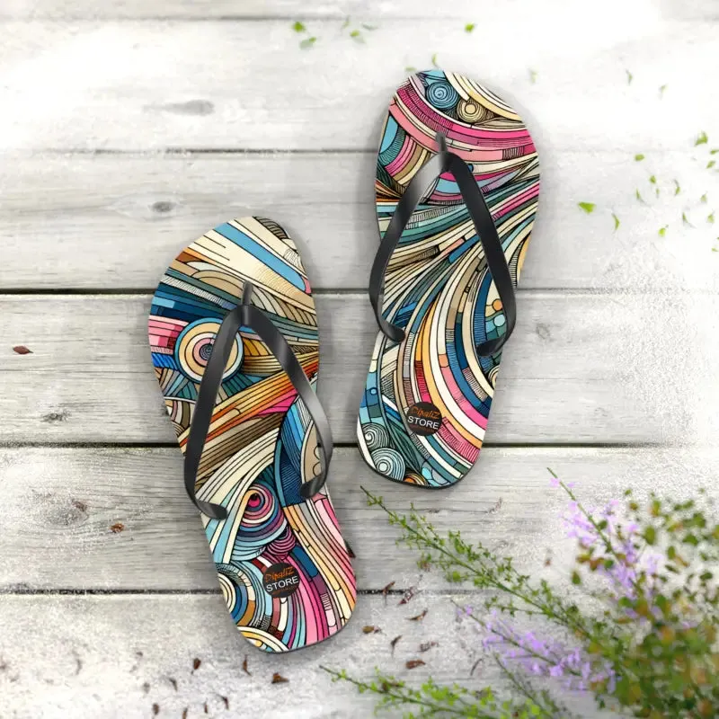 Summer Vibes Cushioned Footbed Flip Flops