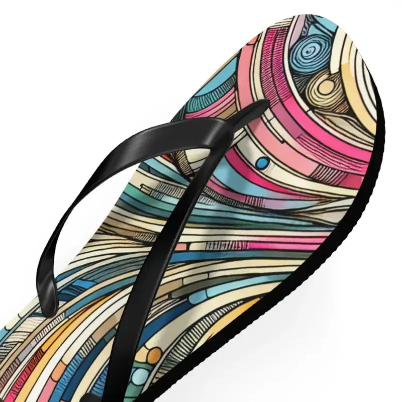 Summer Vibes Cushioned Footbed Flip Flops