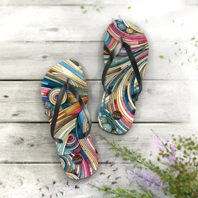 Summer Vibes Cushioned Footbed Flip Flops