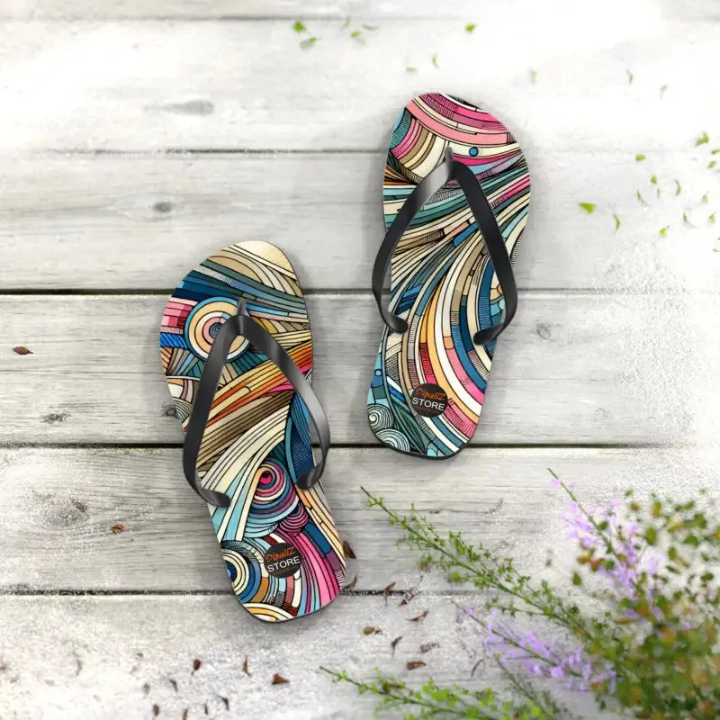 Summer Vibes Cushioned Footbed Flip Flops