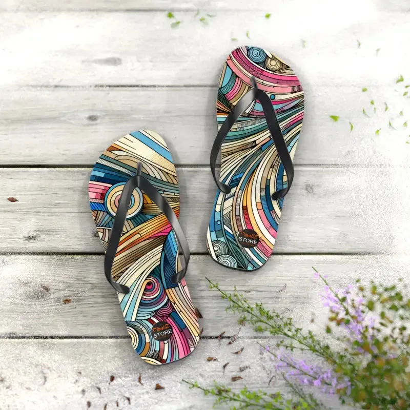 Summer Vibes Cushioned Footbed Flip Flops