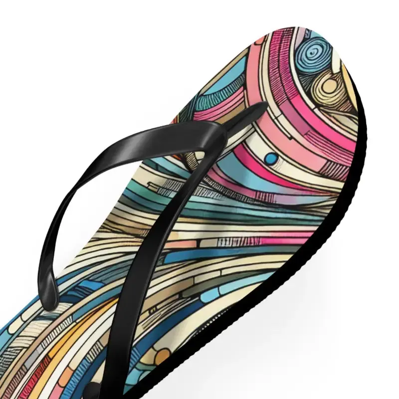 Summer Vibes Cushioned Footbed Flip Flops