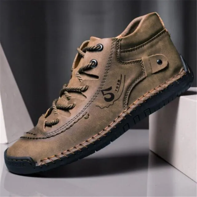 Super Comfort Large Size Leather Men's Breathable Formal Dress Shoes