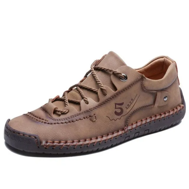 Super Comfort Large Size Leather Men's Breathable Formal Dress Shoes