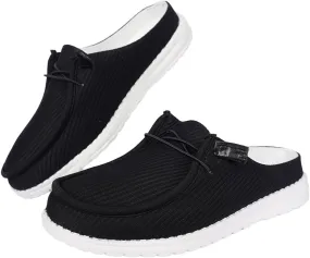 Unisex-Adult Sunflower Floral Canvas Loafers Comfortable Boat Shoes Easy Slip On Lightweight Deck Shoes Elastic Laces Outdoor Flat Walking Shoes Breathable Drving Shoes Sneakers for Women Men