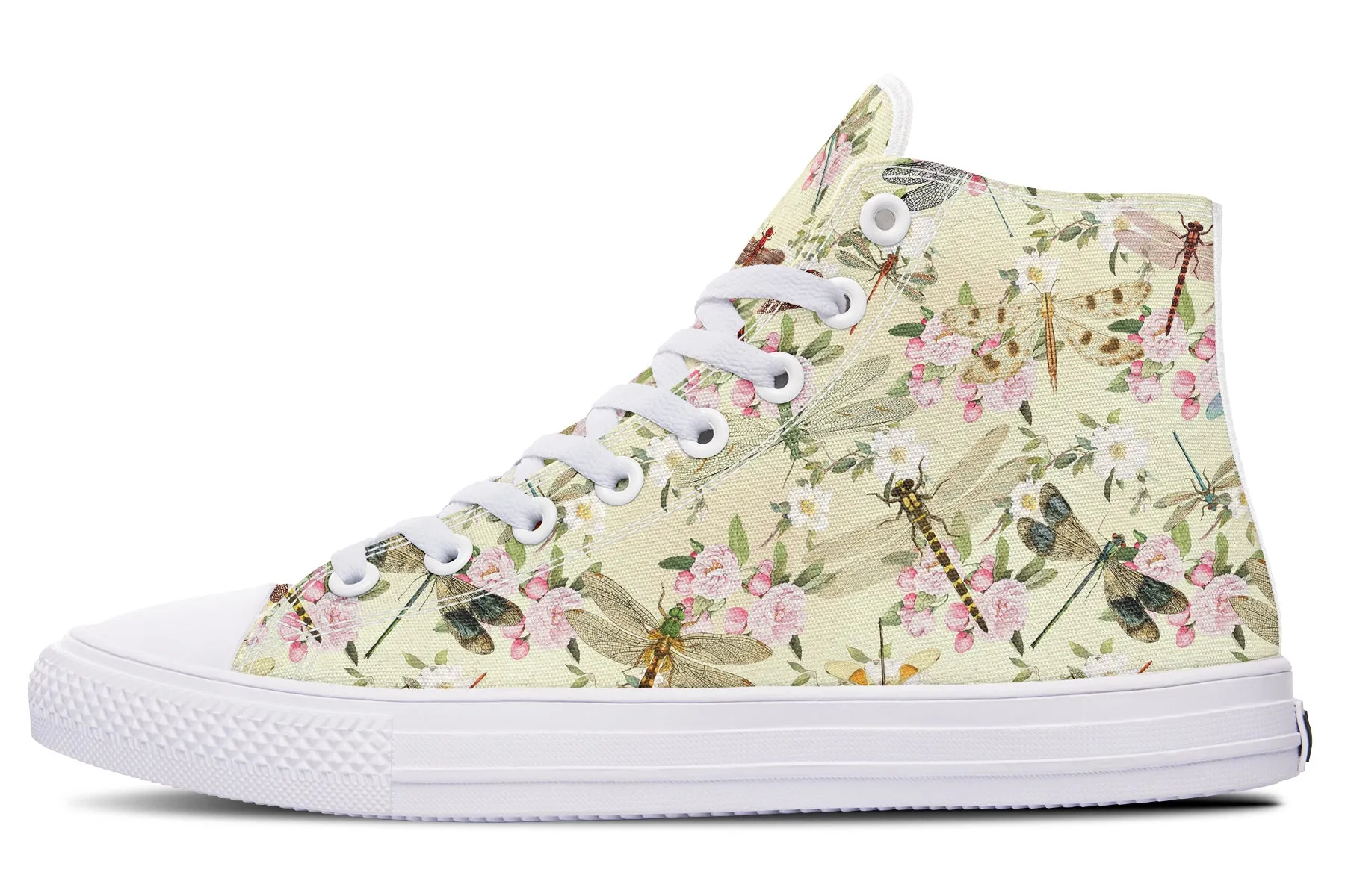 Vintage Dragonflies High Tops