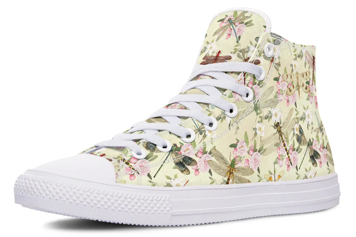 Vintage Dragonflies High Tops