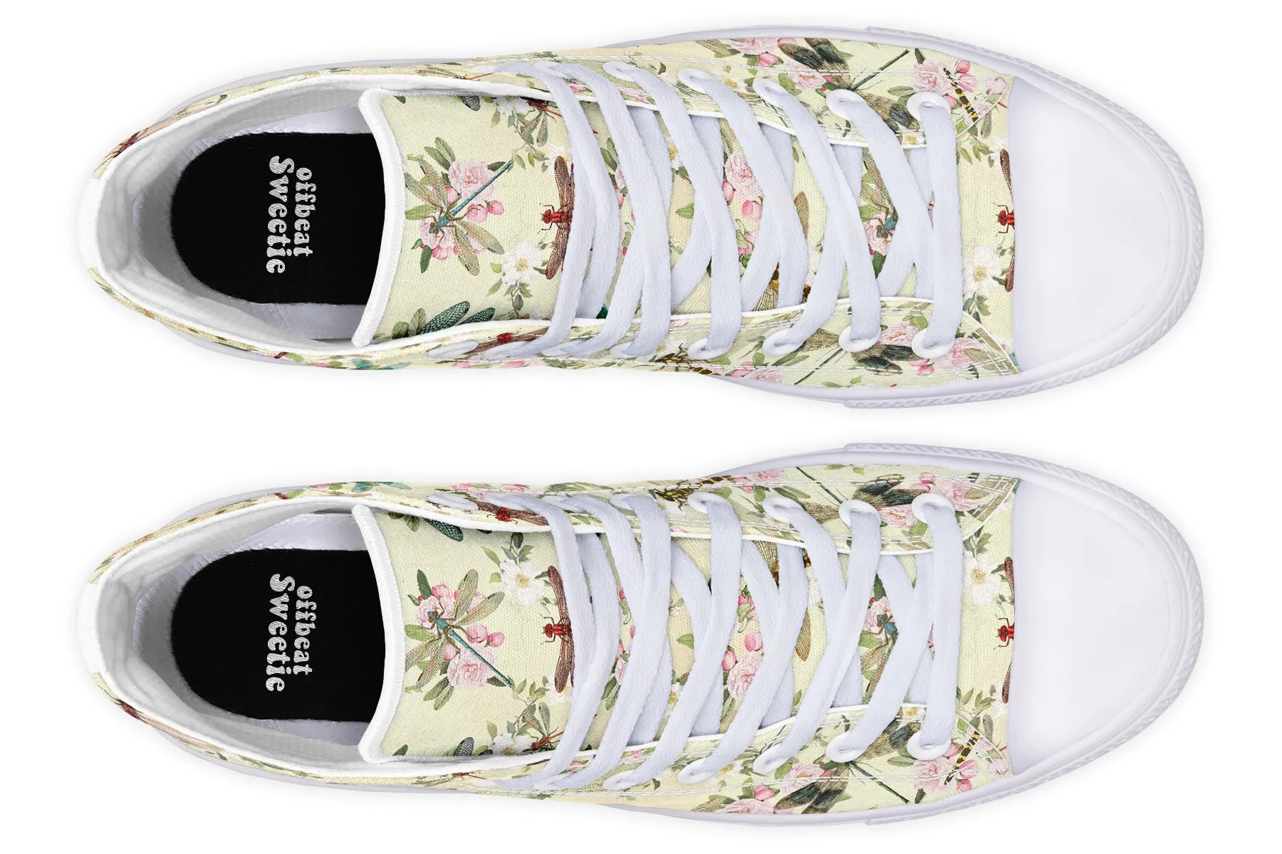 Vintage Dragonflies High Tops