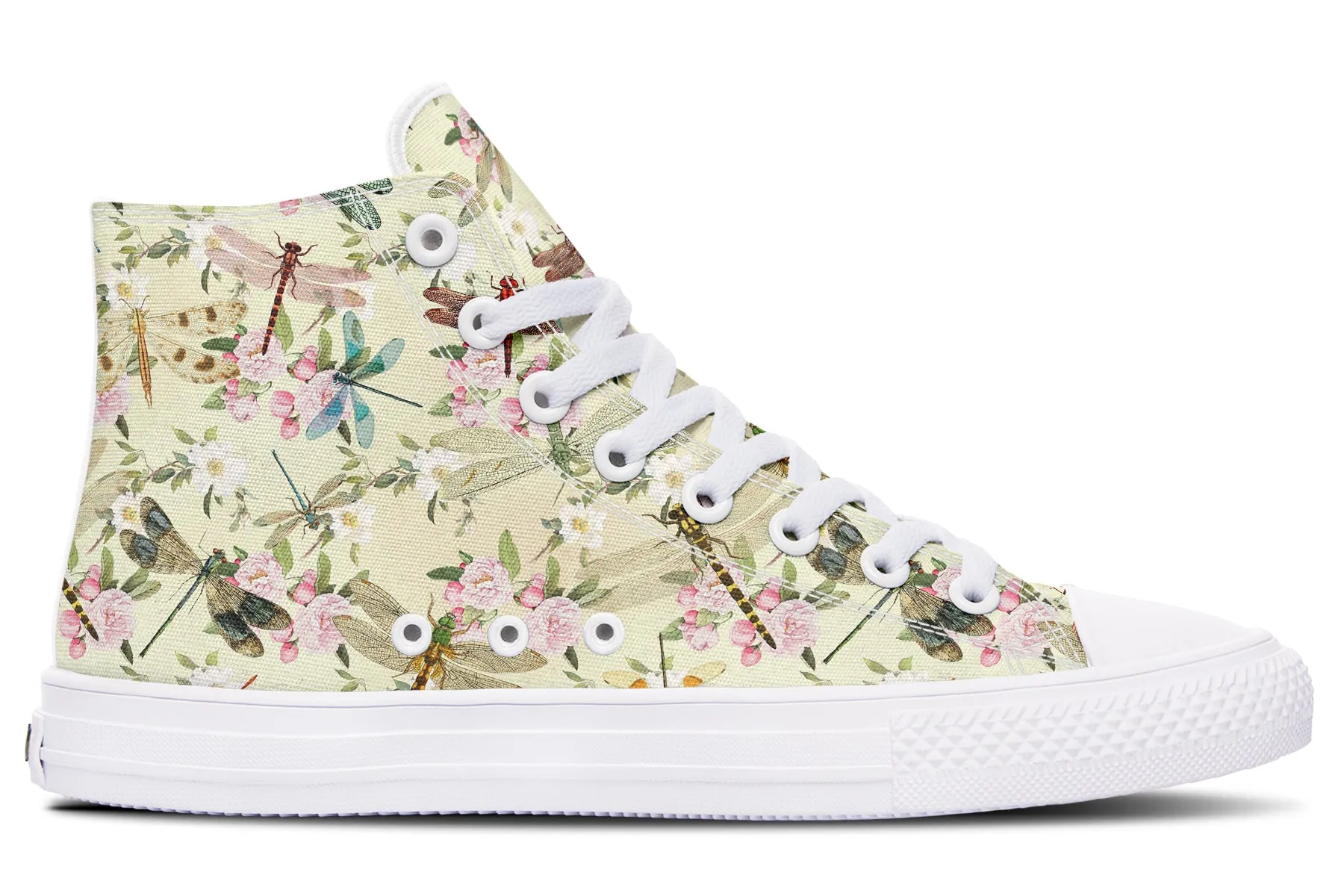 Vintage Dragonflies High Tops