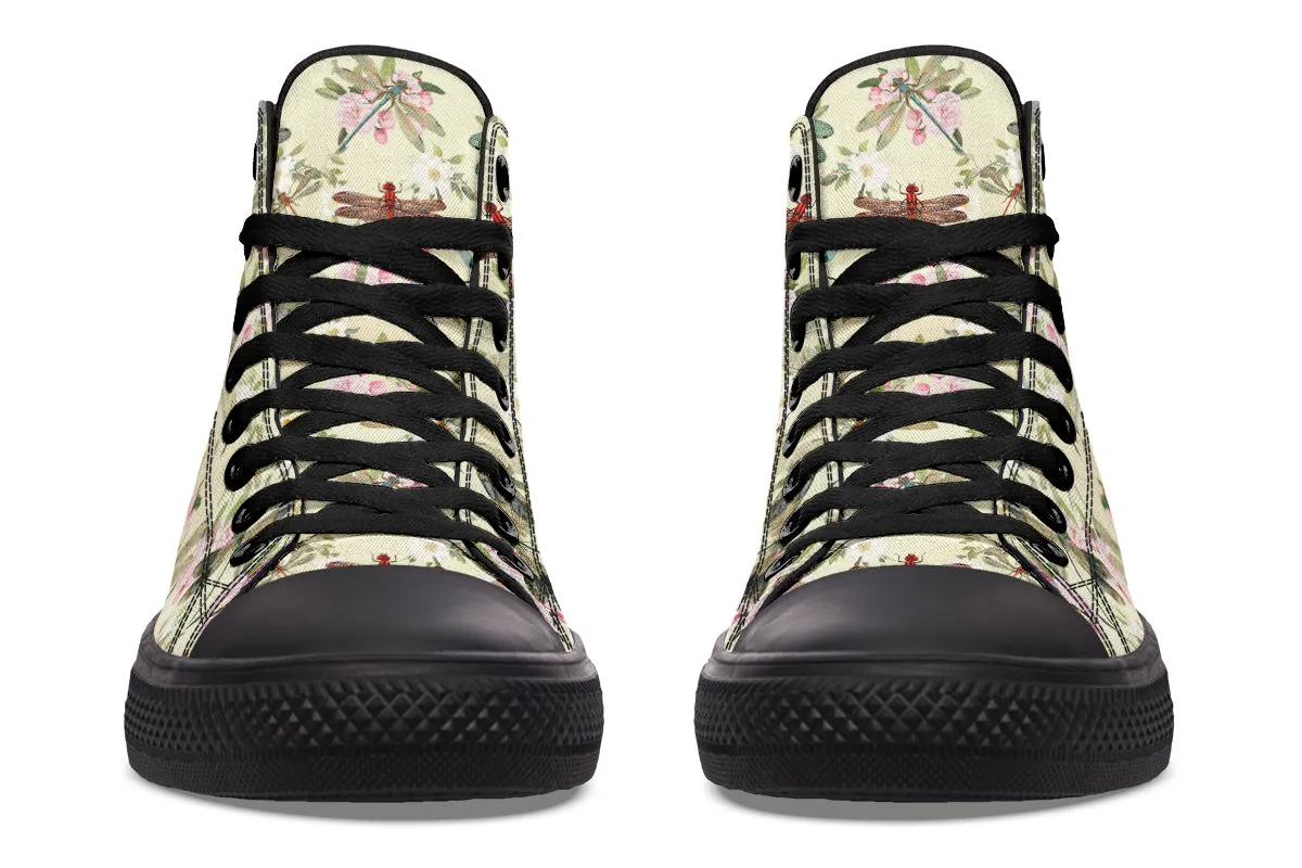 Vintage Dragonflies High Tops