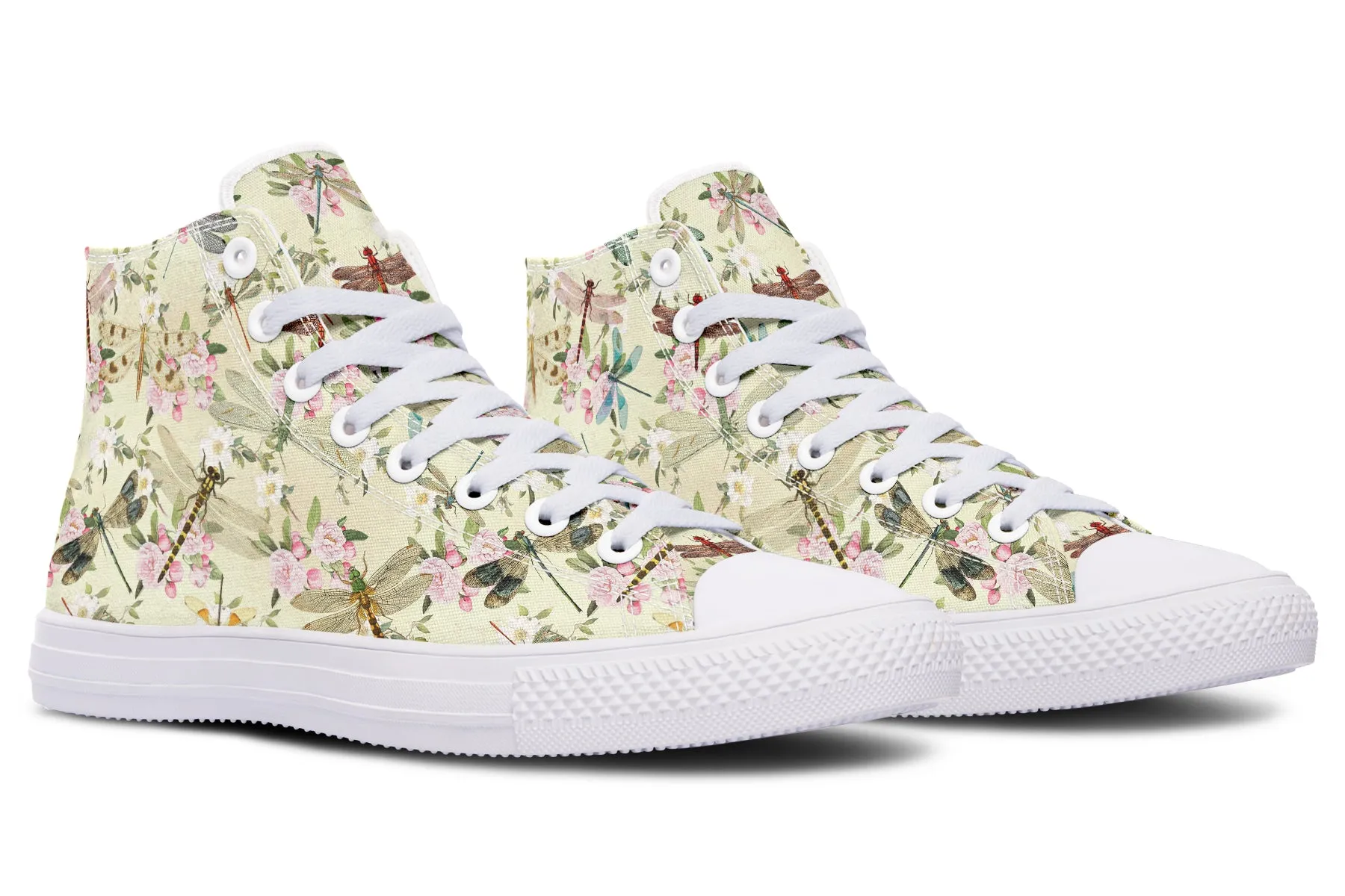 Vintage Dragonflies High Tops