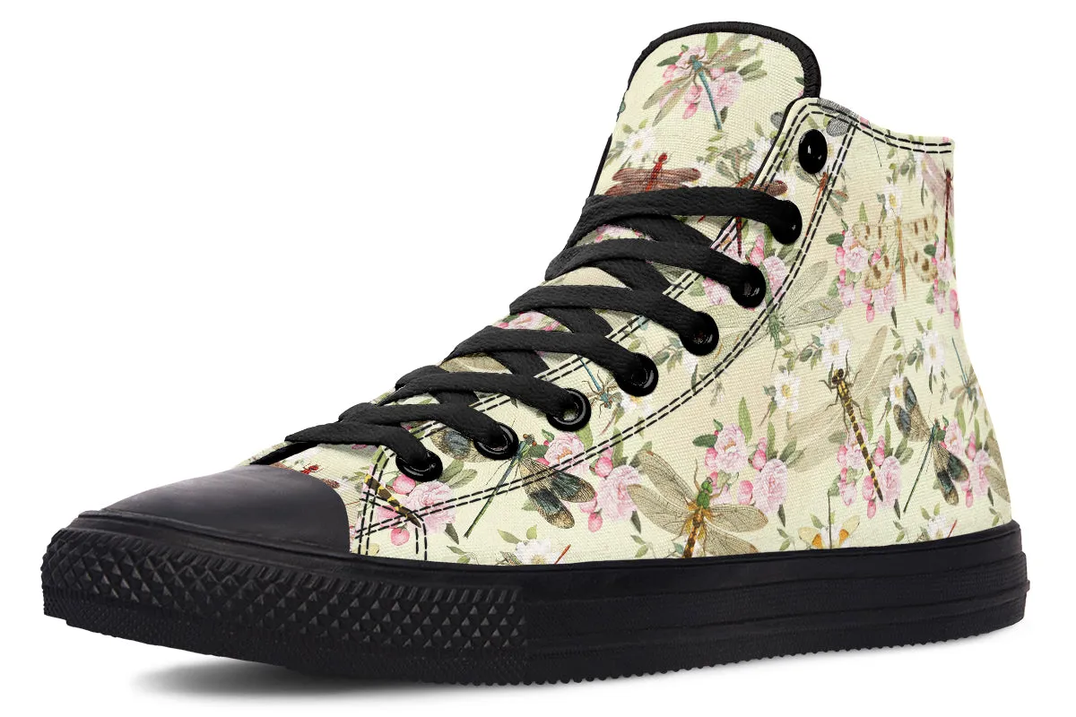 Vintage Dragonflies High Tops