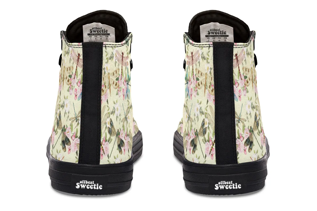Vintage Dragonflies High Tops