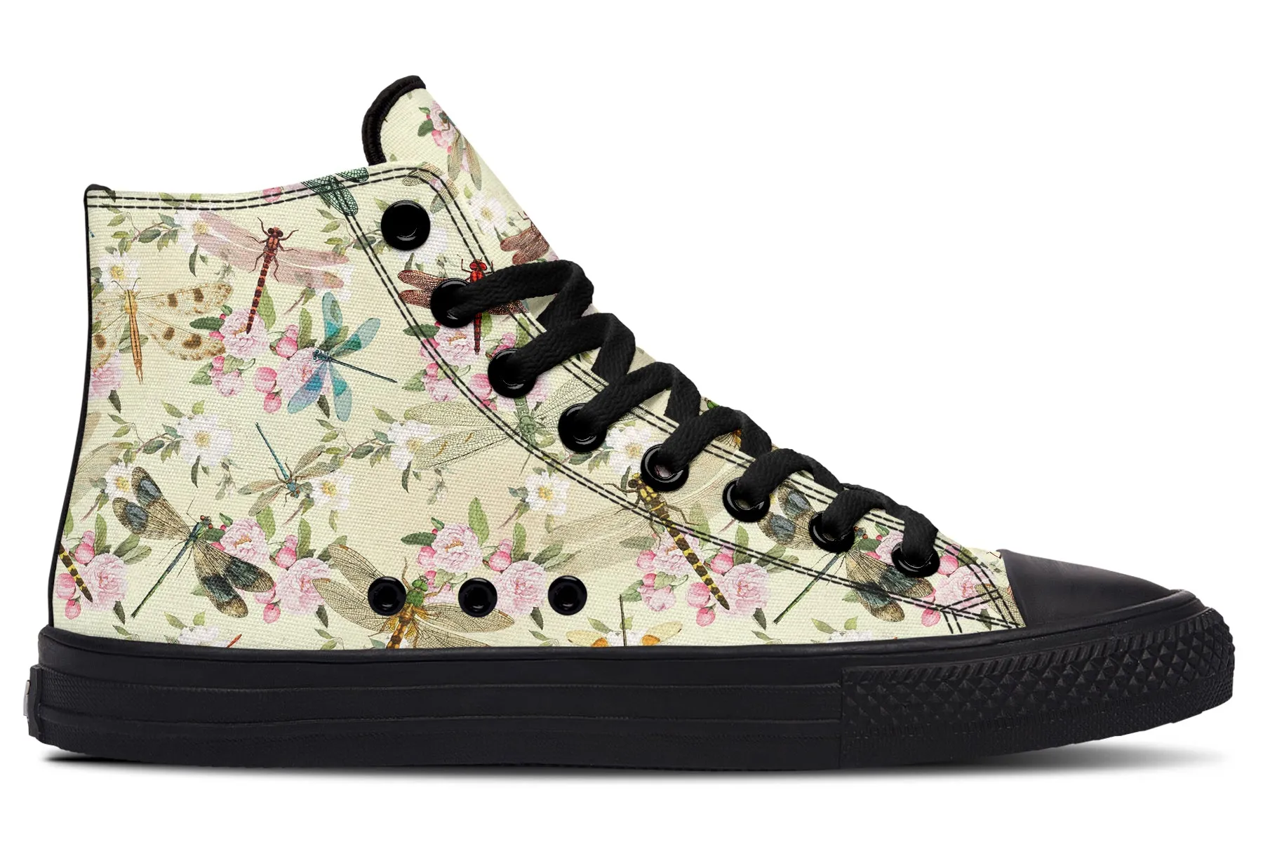 Vintage Dragonflies High Tops