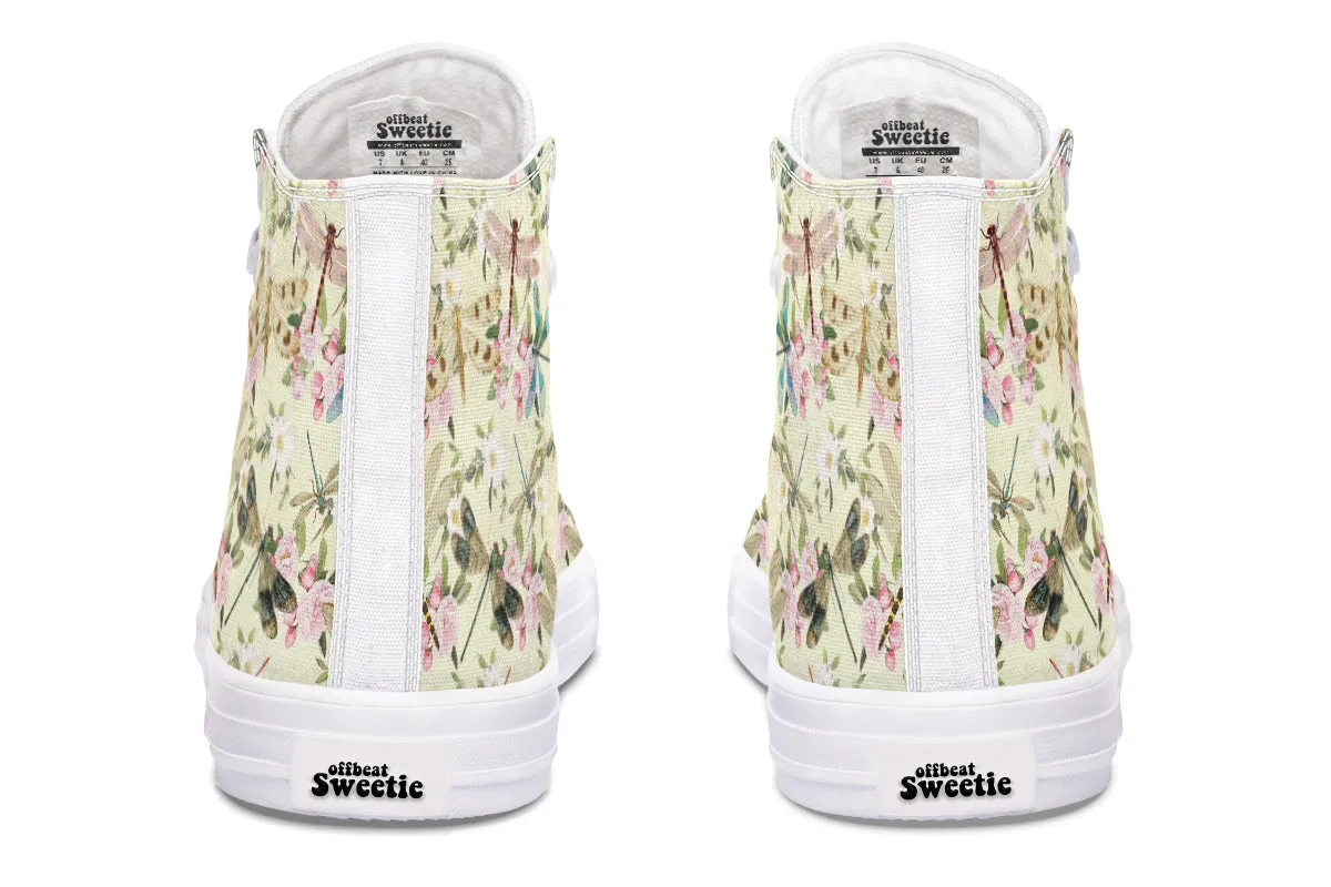 Vintage Dragonflies High Tops
