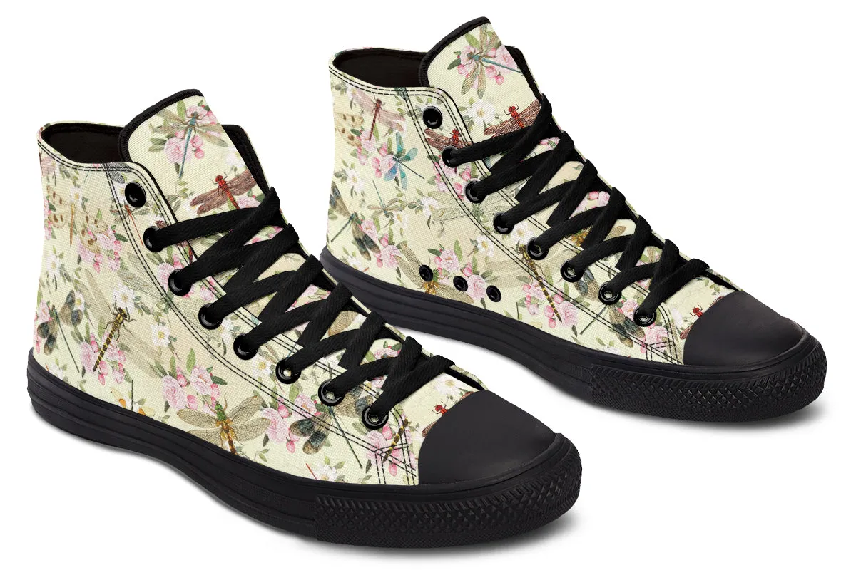 Vintage Dragonflies High Tops
