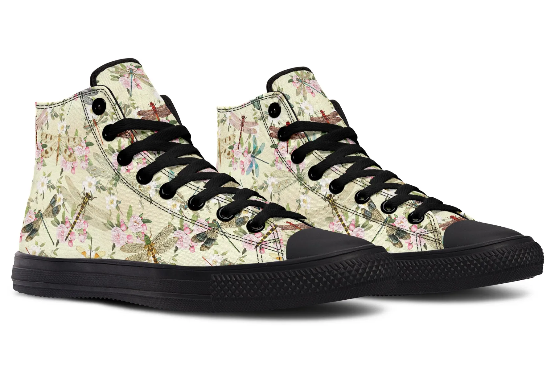 Vintage Dragonflies High Tops