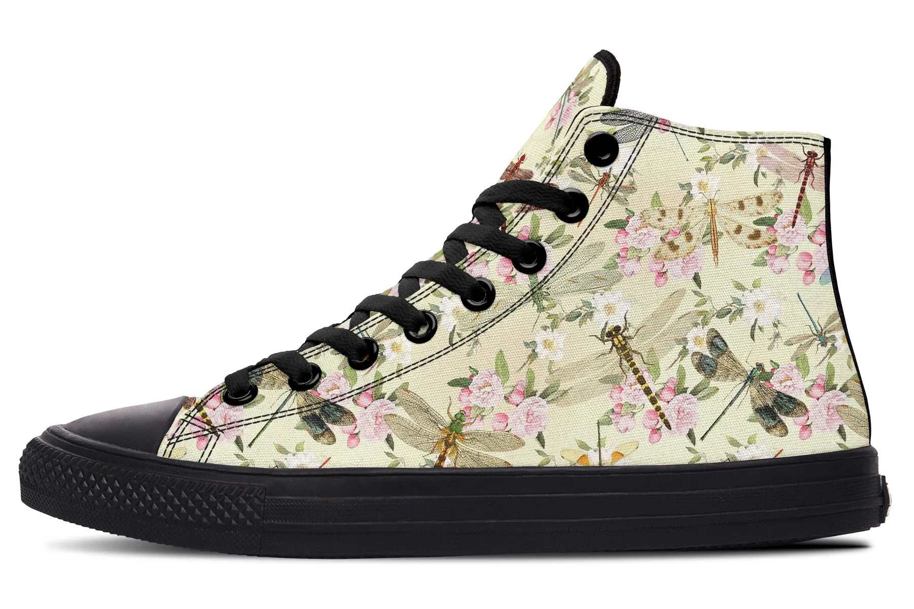 Vintage Dragonflies High Tops