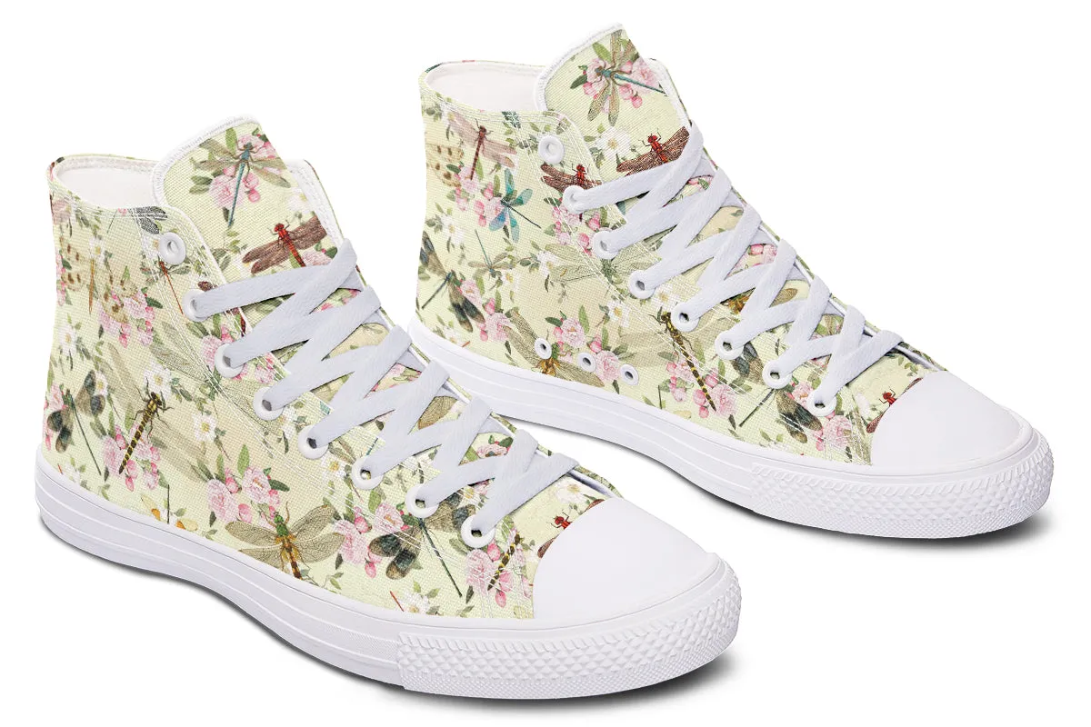 Vintage Dragonflies High Tops