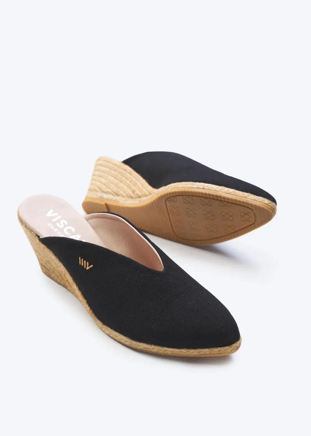 VISCATA Truja Women's Mule Espadrille Canvas Slip On