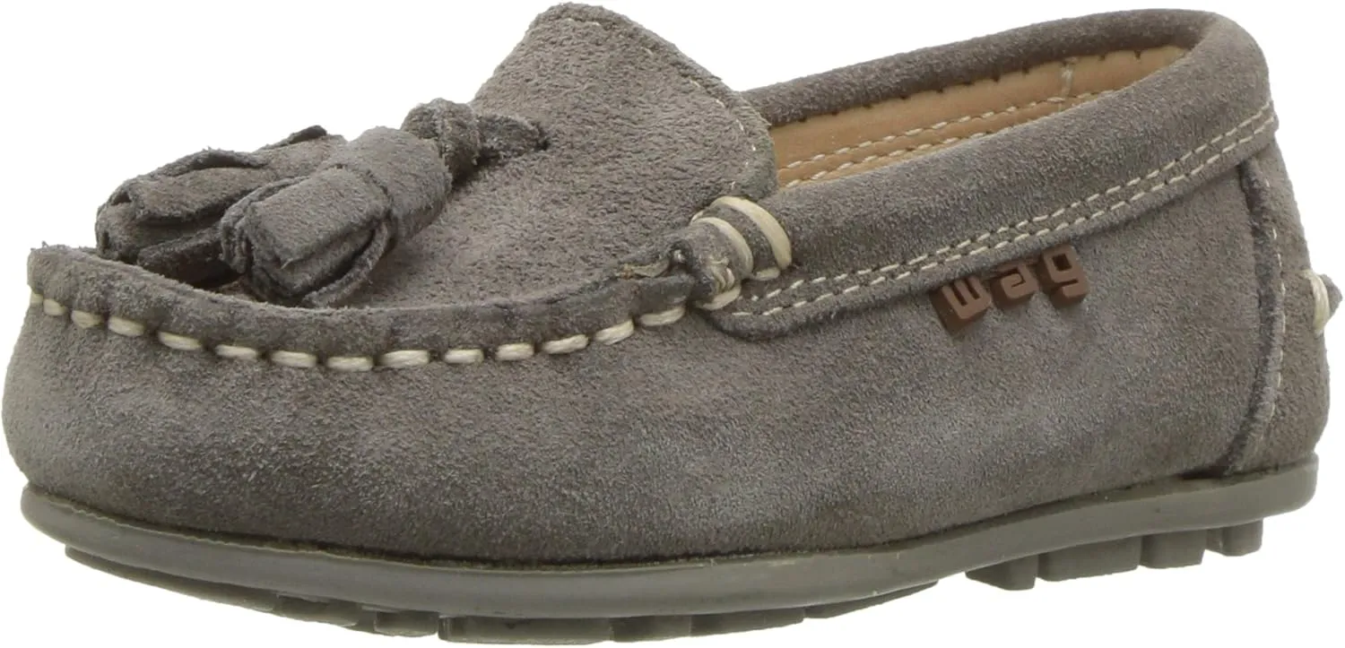 W.A.G. Kid's Loafer with Tassel, Gris, 23 M EU/7 M US Toddler