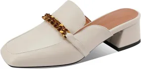 Women's Chunky Block Low Heel Mule Loafers Square Toe Slip On Backless Dress Pump Slide Sandal Shoes Women's Chunky Block Low Heel Mule Loafers Square Toe Slip On Backless Dress Pump Slide Sandal Shoes